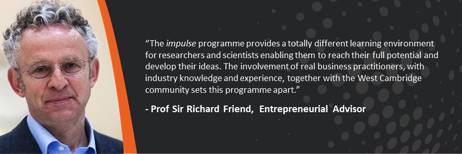 Prof Sir Richard Friend – Entrepreneurial Advisor